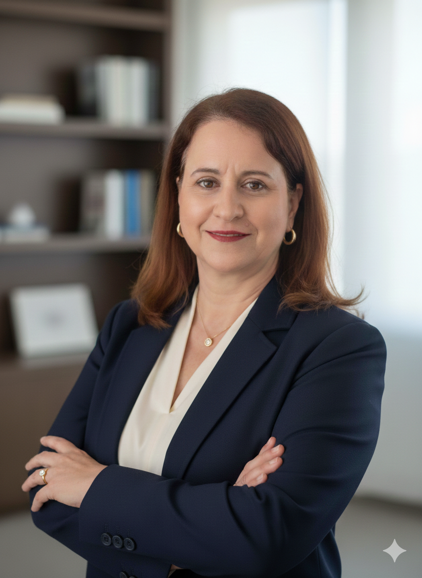 Terapeuta Mônica Damião pronta e preparada para realizar Sessão de Avaliação Emocional Estratégica